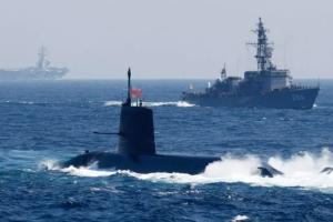 中日最新消息！日本防卫省：中国海军四艘军舰穿过大隅海峡