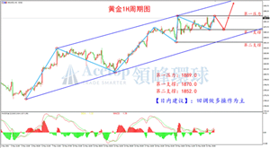 黄金高位整理  静待突破上行